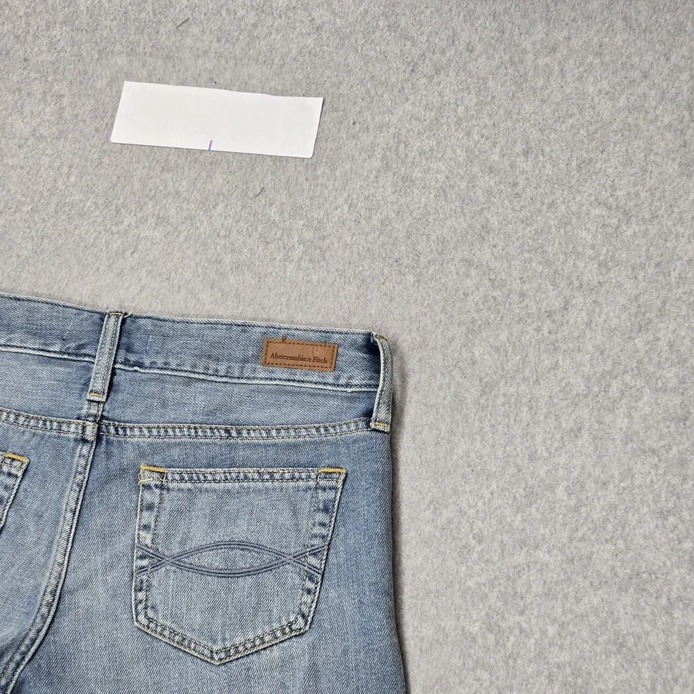 Abercrombie & Fitch Women Shorts 24 Blue Denim Jean Shorts The A&F NWT